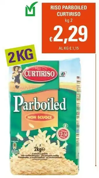 Basko Curtiriso Riso Parboiled 2 Kg offerta