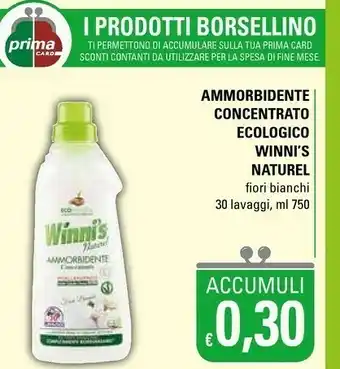 Basko Winni's Naturel Ammorbidente Concentrato Ecologico offerta