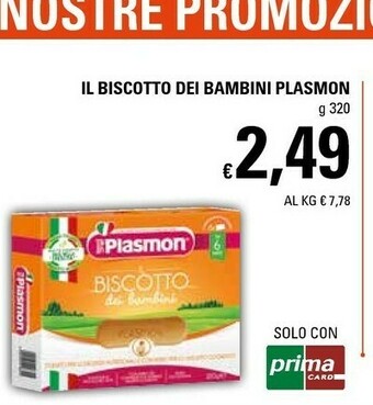 Basko Plasmon Il Biscotto Dei Bambini offerta
