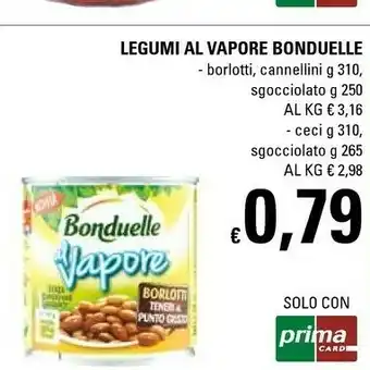 Basko Bonduelle Ceci Al Vapore 310 G(ml) offerta