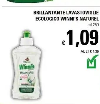 Basko Winni's Naturel Brillantante Lavastoviglie Ecologico offerta