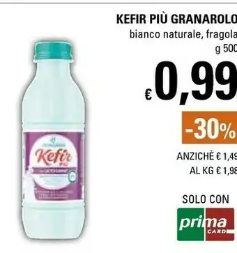 Basko Granarolo Kefir Piu offerta