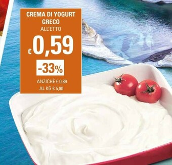 Basko Crema Di Yogurt Greco offerta