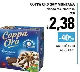 Basko Sammontana Coppa Oro Cioccolato 360 G(ml) offerta