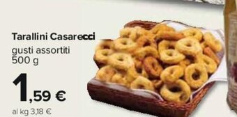 Tarallini Casarecci gusti assortiti 500 g