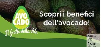 Carrefour Avocado Hass 200 g offerta
