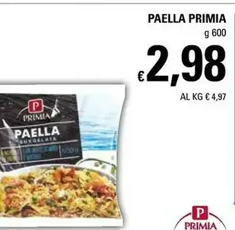 Basko Primia Paella Surgelata 600 G(ml) offerta