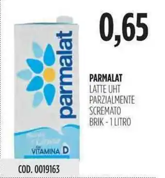 Carico Cash & Carry Parmalat Latte UHT Parzialmente Scremato 1lt. offerta