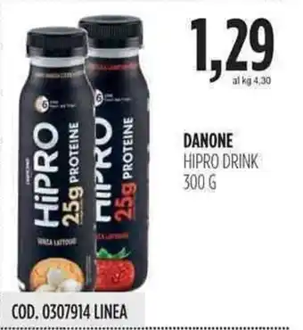 Carico Cash & Carry Danone Hipro Drink 300g offerta
