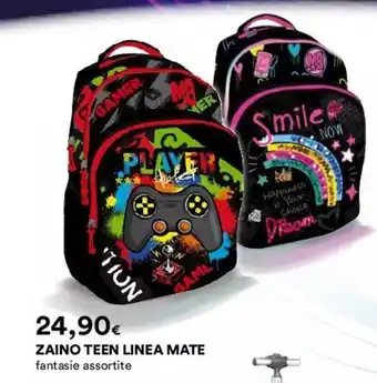 ZAINO TEEN LINEA MATE