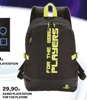 ZAINO PLAYSTATION FOR THE PLAYERS