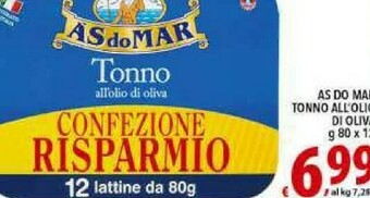 Gros Asdomar Tonno offerta
