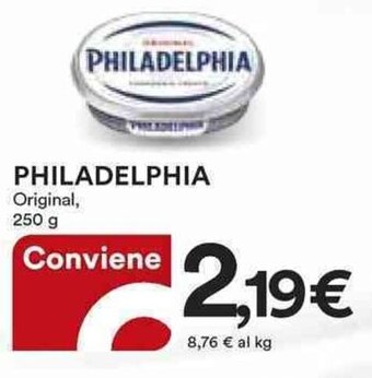 Ipercoop PHILADELPHIA Original, 250 g offerta