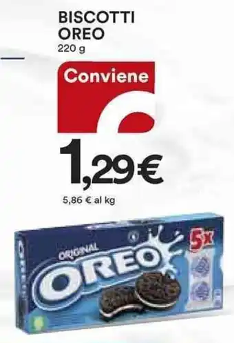 Ipercoop BISCOTTI OREO 220g offerta