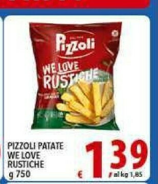 Gros Pizzoli Patatine offerta