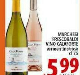 Gros Frescobaldi Vino bianco offerta