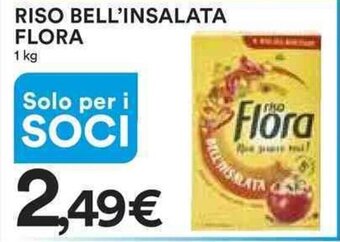 Ipercoop RISO BELL'INSALATA FLORA 1 kg offerta