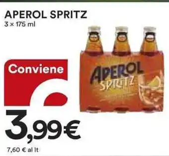 Ipercoop APEROL SPRITZ 3x175ml offerta