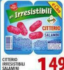 Gros Citterio Salame offerta