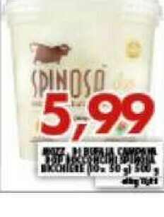Gros Mozzarella di bufala offerta