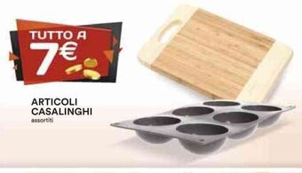 Ipercoop ARTICOLI CASALINGHI assortiti offerta