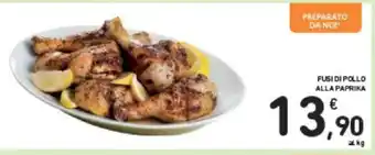 Conad FUSI DI POLLO ALLA PAPRIKA offerta