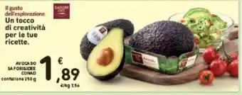 Conad AVOCADO SA PORI&ICEE CONAD confezione 250g offerta