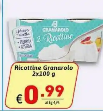 Ipercarni Granarolo Ricotta offerta