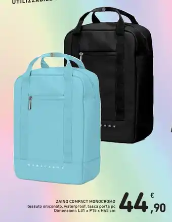 Conad ZAINO COMPACT MONOCROMO offerta