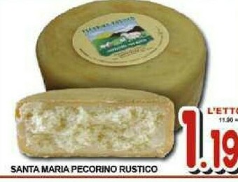 Gros Santa maria Pecorino offerta