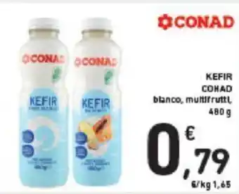KEFIR CONAD blanco, muttifrutti, 480 g