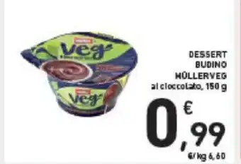 Conad DESSERT BUDINO HÜLLERVEG al cloccolato, 150 g offerta