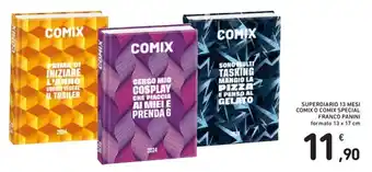 Conad SUPERDIARIO 13 MESI COMIX O COMIX SPECIAL FRANCO PANINI formato 13 x 17 cm offerta