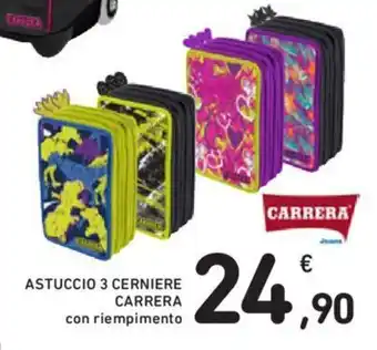 Conad ASTUCCIO 3 CERNIERE CARRERA con riempimento offerta