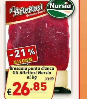 Ipercarni Nursia Salame offerta