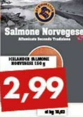 Gros Salmone affumicato offerta