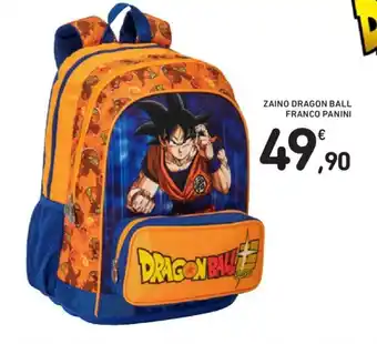 Conad ZAINO DRAGON BALL FRANCO PANINI offerta