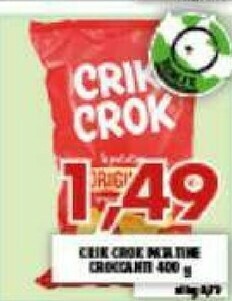 Gros Crik crok Snack offerta