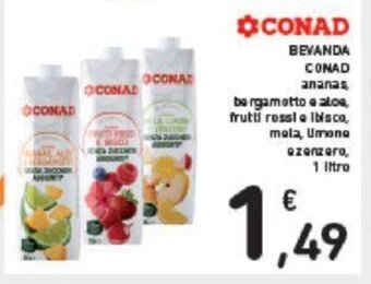 Conad BEVANDA CONAD 1 litro offerta