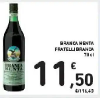 Conad BRANCA MENTA FRATELLI BRANCA 70 cl offerta