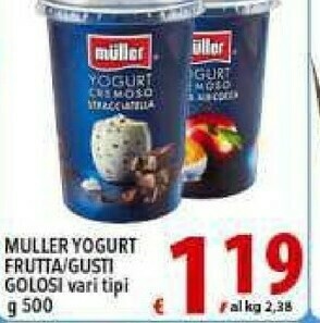 Iper Triscount Muller Yogurt offerta