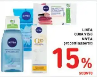 Conad LINEA CURA VISO NIVEA prodotti assortiti offerta
