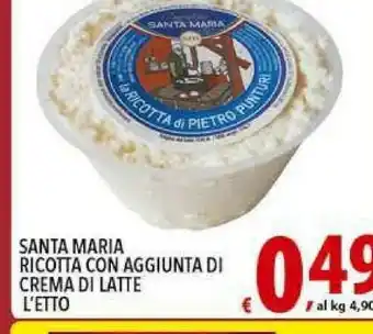 Iper Triscount Mama Ricotta offerta