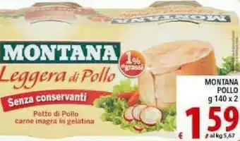 Iper Triscount Montana Carne in scatola offerta