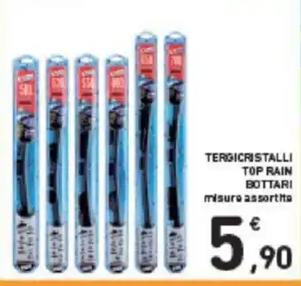 Conad TERGICRISTALLI TOP RAIN BOTTARI misure assortite offerta