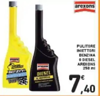 Conad PULITORE INIETTORI BENZINA O DIESEL AREXONS 250 ml offerta