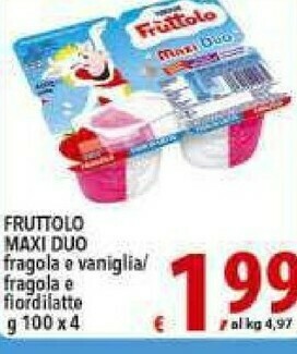 Iper Triscount Nestlè Fruttolo offerta