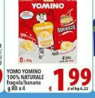 Iper Triscount Yomino Yogurt Yomo offerta