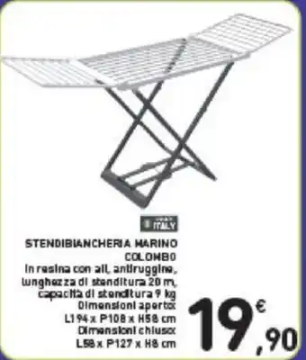 Conad STENDIBIANCHERIA MARINO COLOMBO offerta