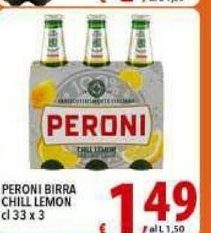 Iper Triscount Peroni Birra offerta